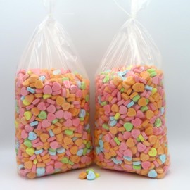 Beulah's Sweet & Sour Conversation Hearts, 10 Pounds, 3200 Pieces of Candy