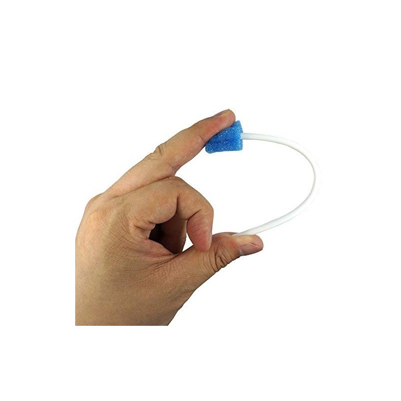 Oral Care Swabs Disposable- Blue 100 Counts
