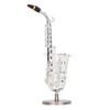 Alto Saxophone Ornaments Mini Sax Decoration Musical Instrument Model Gift