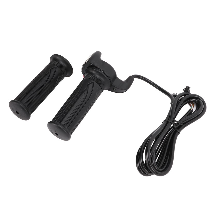 Electric Bicycle Gas Throttle Handle Throttle Grip with Battery Indicator