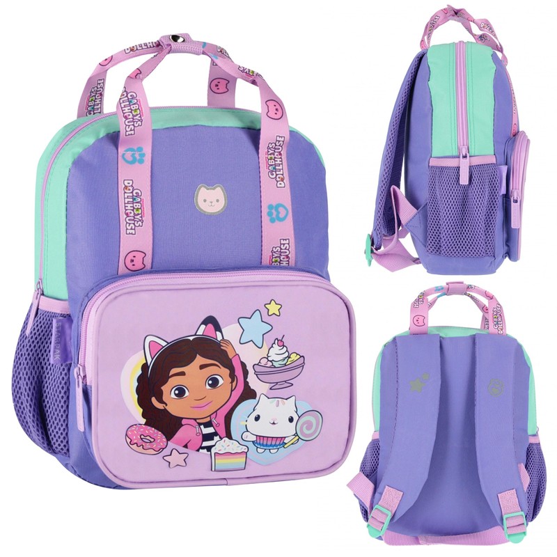 sarcia.eu Purple Preschool Backpack for Girls 26 x 23 x
