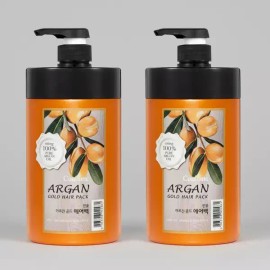과일나라 아르간 골드 헤어팩 트리트먼트 1000g 2개 Fruit Country Argan Gold Hair Pack Treatment 1000g 2ea