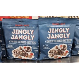 Trader Joe Jingly Jangly a Fun Mix of Fan Favorite Candy Kosher Treats 2.95oz 84g (Two Bags)