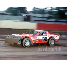 1984 Frank Springsteen 4x6 print Dirt Late Model Racing - Free Ship