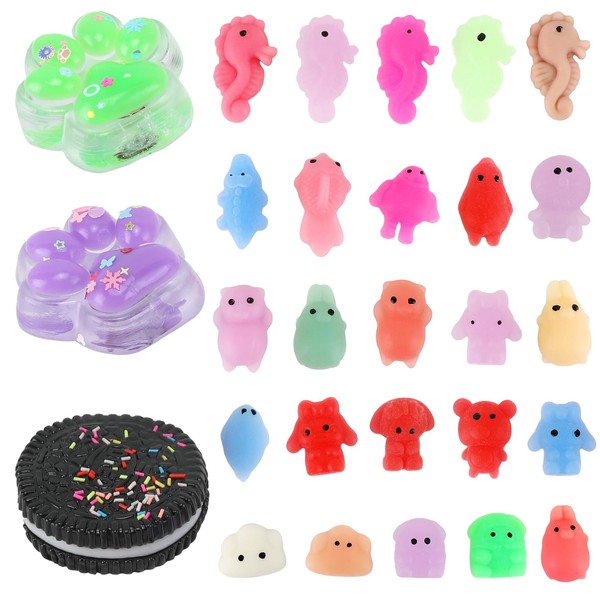 33 Pieces Squishies Squishy Paw Taba Oreo Cat Paws Fufu