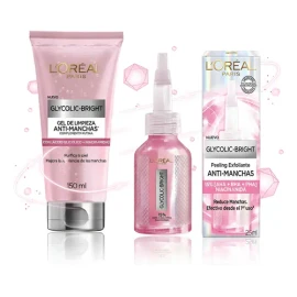 Loréal Paris Glycolic Brigh Gel Peeling Exfoliante Skincare                                                                                           