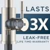 FORIOUS LED Kitchen Faucet with Pull Down Sprayer, Brushed Nickel,