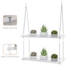 Sturdy Water-Ripple Window Plant Shelves, Clear Acrylic Window Plant Hanger,