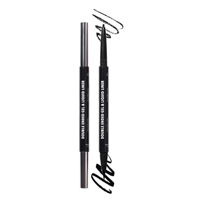 Delineador Liquido Double Ended Gel & Liquid Liner Moira