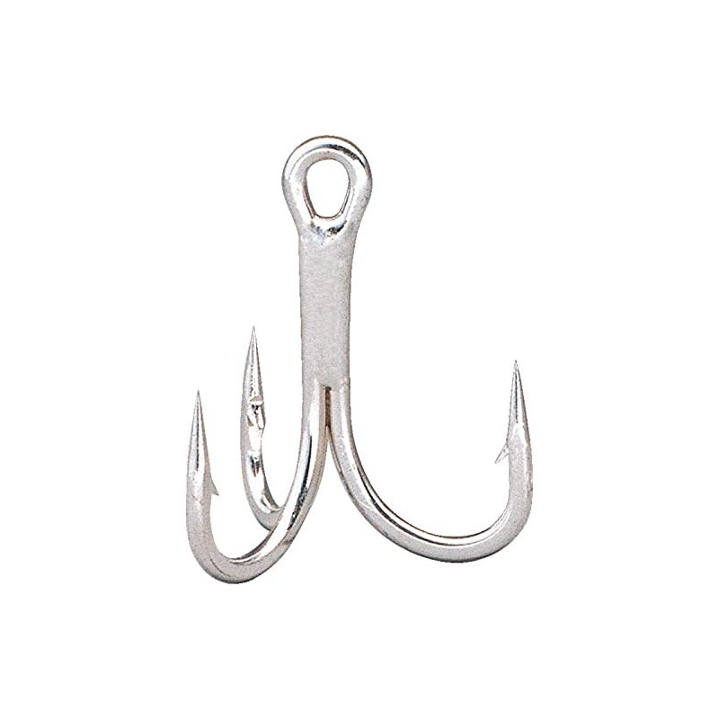 Owner CF-66 Catfish Treble Hooks Size 1/0 Pack of 6