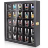 Tutata Shot Glass Display Case - 25 Slot Holder with