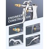 JASTIND Industrial Air Blow Gun with Brass Adjustable Air Flow