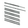 Emuca - Set of 5 Pairs (10 Pieces) Sliders/Ball Slides