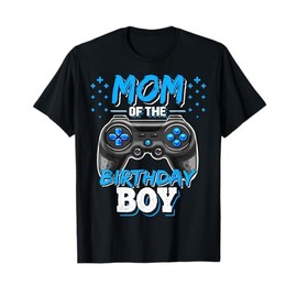 Mom of the Birthday Boy Matching Video Gamer Birthday Party T-Shirt