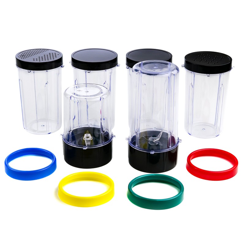 Ovente HS517 17 Piece All-Purpose Flash Blender Set, Stainless Steel