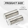PATIKIL Titanium Sticks, Set of 2, 0.8" Diameter x 2"