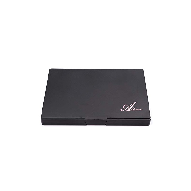 Allwon Empty Magnetic Eyeshadow Makeup Palette with 12Pcs 26mm Round