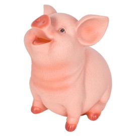 Zimoer Piggy Bank Piggy Bank Piggy Bank for Boys and Girls, Resin Coin Money Box Cash Saving Container for Kids and Adults, Best Birthday Gift and Home Decoration (L)