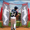 4-Piece Premium Baseball & Softball Pitching Training Kit: Adjustable 9-Hole