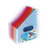 13 Part A4 Desktop Expanding File Portrait Organiser With Coloured