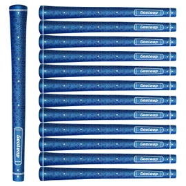 Geoleap Glory-M Golf Grips, Set of 13, Memory Point Assisted Hand Placement, Anti-Slip, Golf Club Grips, Standard/Medium, 5 Color Options (Standard, Blue)