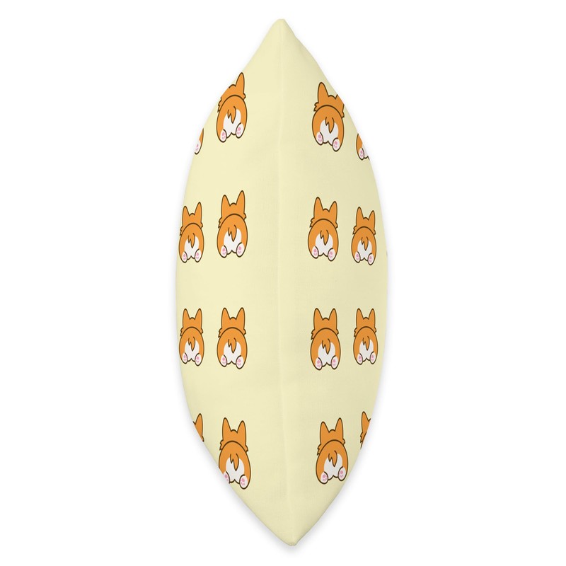 Corgi Butt Multiple Corgi Dog Butts Throw Pillow
