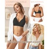 HORISUN Womens Wireless Seamless Bra Push Up No Underwire Bras