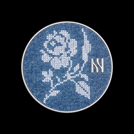 Hera [헤라]헤라 X 마크공 쿠션케이스(빈티지블루) + 블랙쿠션 리필 23N1 [Hera] Hera X Markgong Cushion Case (Vintage Blue) + Black Cushion Refill 23N1