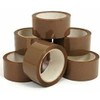 TRENDWEARZ 3 Rolls of Brown Buff Tapes 66MX48MM for PARCELS