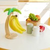 Durable Stainless Steel Hook Banana Holder Stand with Reactive Shape