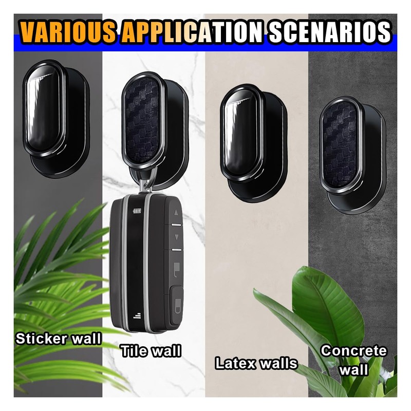 Car Mini Hooks, Multifunctional Strong Self-Adhesive Backseat Hangers, Wall Hanging