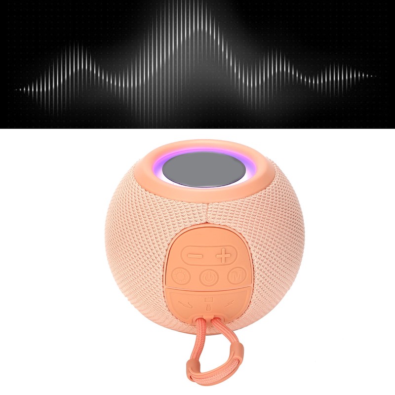 Wireless Bluetooth Speaker Portable Small Speaker Microphone FM Radio Desktop