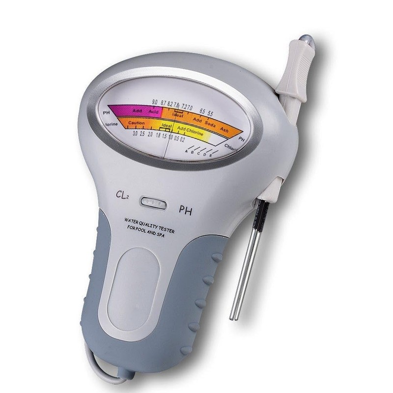 Chlormessgerät PH Messgerät Aquacheck Messer Meter für Pool, Spa, Schwimmbad