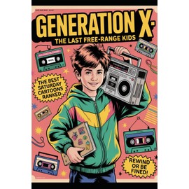 Generation X: The Last Free-Range Kids: From Mixtapes to Blockbuster Nights: A Funny Gen X Story of Growing Up Free-Range in the 80s and 90s