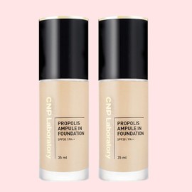 CNP Cha&Park Propolis Ampoule in Foundation 35ml, No. 21, 2 pcs. / CNP차앤박 프로폴리스 앰플 인 파운데이션 35ml, 21호, 2개