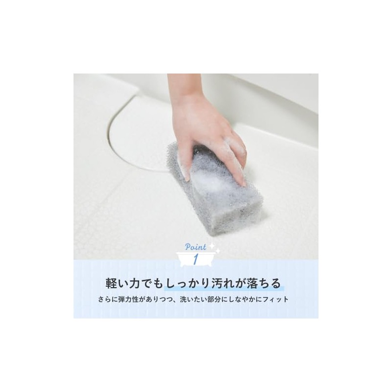 Sansun Sponge Bath Cleaning Sponges 2 Pack Bath Cleaning Abrasive