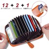 GADIEMKENSD Improved Wallet RFID Skimming Prevention Leather Case for Men