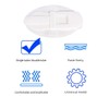 Flosmore 5 Pcs Catheter Stabilization Devices,Catheter Supplies,Foley Catheter Urinary Leg