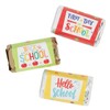 Fun Express Welcome Back to School Mini Candy Bar Sticker