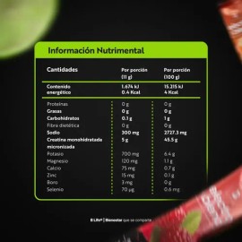 Electrolitos Creatina 45 Sobres Electroblend Creatine B Life Sabor Mix De Frutas
