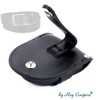 Roy Coopers Case for pocket watches KROSS black - belt