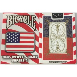 Bicycle Series 2 Red White Blue Bicycle Playing Cards Magic Trick Sealed Magician Gaff