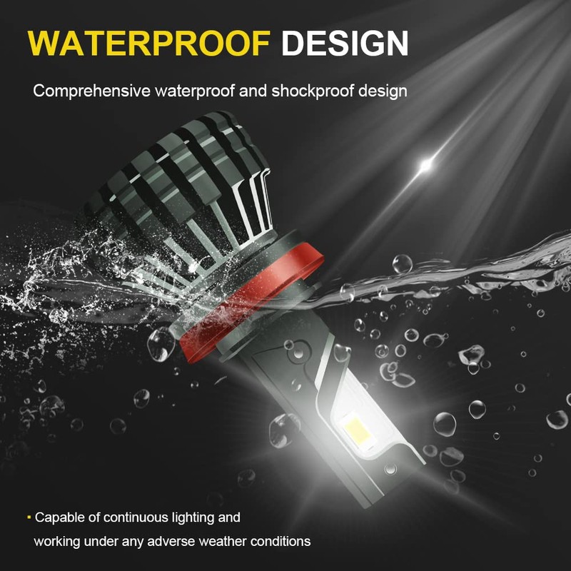 Chemini H8/H11 LED Headlight Bulb for Car High/Low Beam Headlight