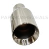 Papi Noah 2.5" Inlet 5" Out Exhaust Tailpipe Tip Angle