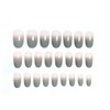 Press On Nails Long Coffin Bellarine Tapered full coverage glossy