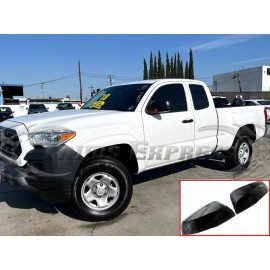 Trims Express Fit:2016-2021  Toyota Tacoma Gloss Black Mirror Cover 2Pc Top