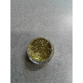 Mardi Gras Zone Face Body Glitter Party Makeup Gold American Made. Safe