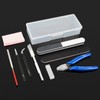 Model Tool Kit Pliers Tweezers File Carving Knife Craft Tools