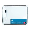 White Plastic Board with Pen Set, 4 Pieces (29.5cm x
