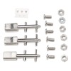 3pcs Toggle Switch Matte Chrome Coating Heavy Duty Toggle Flick